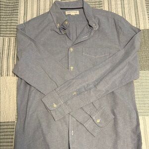 Aeropostale Light Blue Casual Button Down Shirt